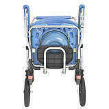 Коляска для інвалідів з туалетом MIRID KDB-699B. Багатофункціональний інвалідне крісло для душу і туалету., фото 2