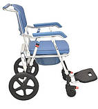 Коляска для інвалідів з туалетом MIRID KDB-699B. Багатофункціональний інвалідне крісло для душу і туалету., фото 5