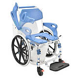 Коляска для інвалідів з туалетом MIRID KDB-698B. Багатофункціональний інвалідний візок., фото 6