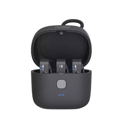 Зарядний чохол для мікрофонної системи Rode Wireless GO/GO II Telesin TE-WMB-001, фото 1
