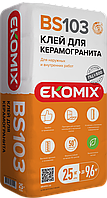 Суміш EKOMIX "Клей для керамограніту BS 103", 25 кг