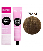 Крем-краска для волос без аммиака Matrix SoColor Sync 7 ММ Блондин мокка-мокка 90 мл