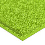 Декоративний самоклеючий шестикутник під шкіру зелений 200x230мм (1102), фото 2