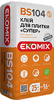 Смесь EKOMIX "Клей для плитки «Супер» BS 104", 25 кг