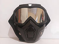 Мотоциклетная маска-трансформер! очки, лыжная маска, для катания на велосипеде или квадроцикле