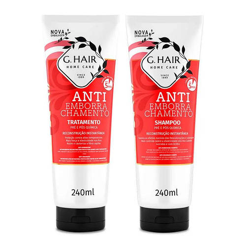 Купить Набор Inoar G.Hair Anti Emborra Chamento шампунь и кондиционер ...
