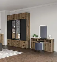 Спальня Лотос дуб фрегат/антрацит, фото 3