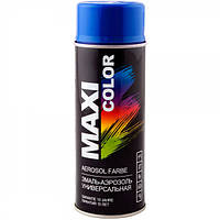 Краска-эмаль синяя 400мл универсальная декоративная MAXI COLOR ( ) MX5002-MAXI COLOR