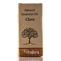 Ефірна олія Гвоздики, Natural Essential oil Lemon Clove, Chakra 10 ml