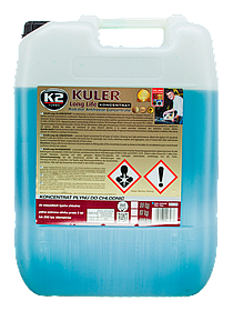 Рідина охолоджуюча K2 Kuler Long Life G11 блакитна концентрат 20 кг (W416N)