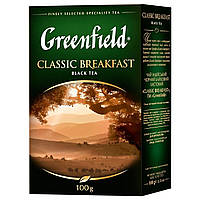 Чай Greenfield Classic Breakfast Чорний листовий 100 г (4823096801308)