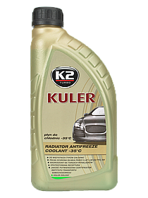 Рідина охолоджуюча K2 Kuler Long Life -35 °C G11 зелена 1 л (T201Z)