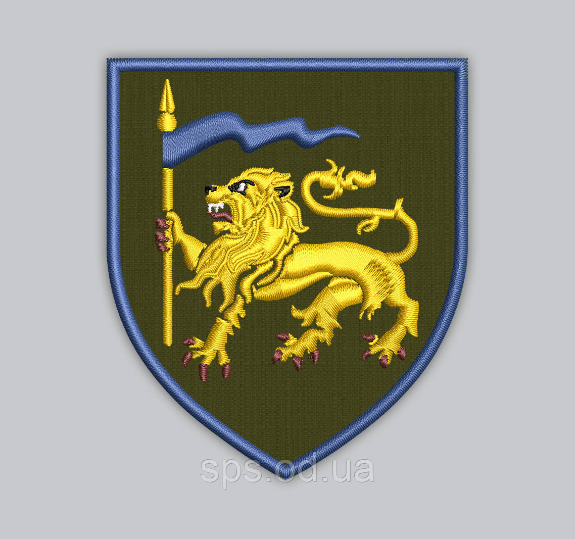 Шеврон 60-та окрема піхотна бригада. 8*7 см, фото 1