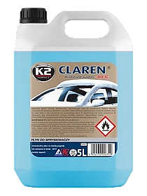 Омивач K2 Claren -40 °C зимовий з нейтральним ароматом 5 л (K645), незамерзайка, рідина для лобового скла Demi-TOP Вибір