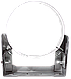 Хомут настінний нерж. ø220мм 50-100мм, фото 3