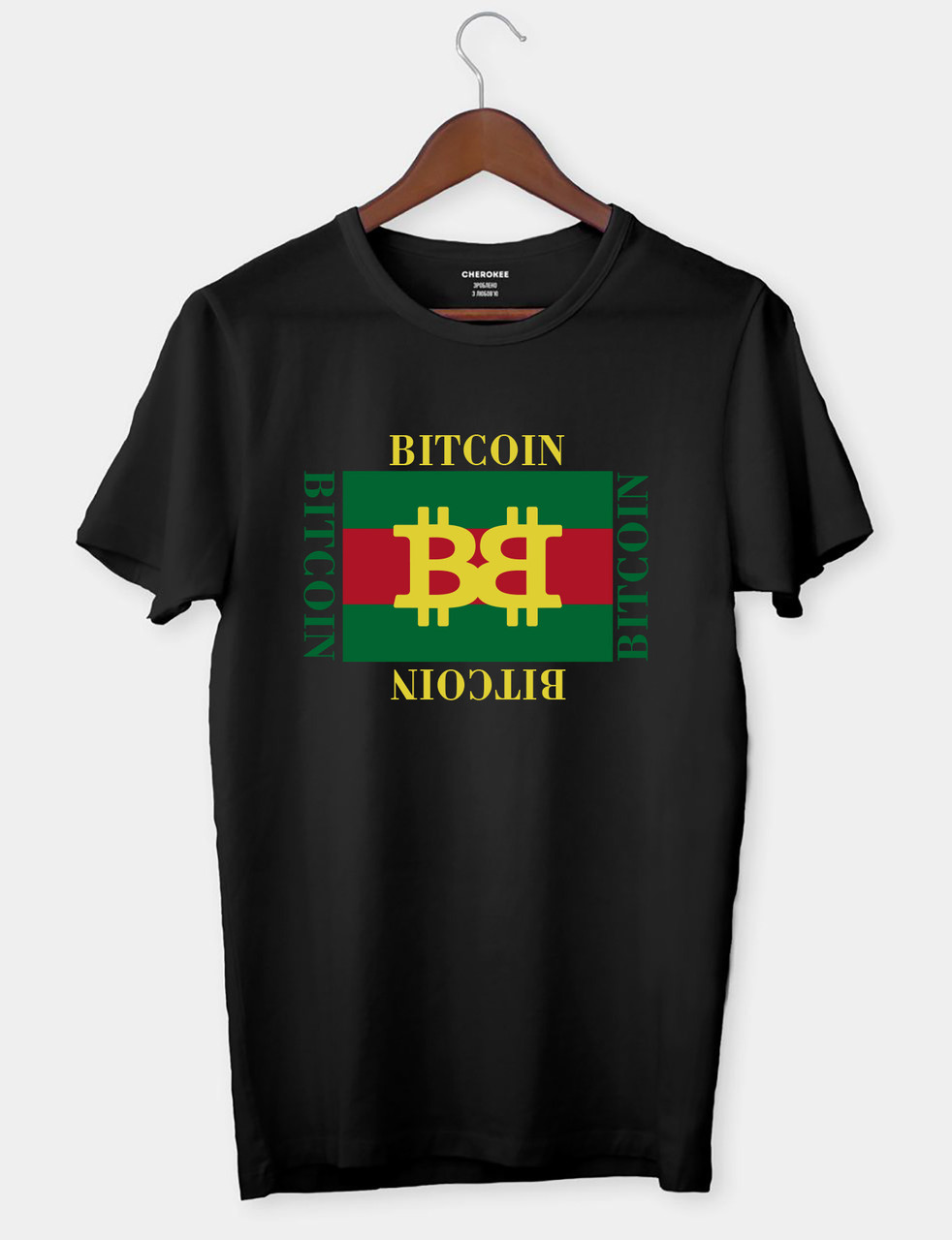 Футболка для трейдера "Bitcoin & Gucci"