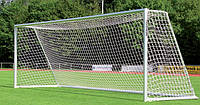Сетка футбольная для футбольных ворот D-3,5 мм, яч.150*150 мм, 2,55*7,5*1,05 м