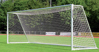 Сітка футбольна для футбольних воріт D-4,5 мм, яч.150*150 мм, 2,55*7,5*1,05 м