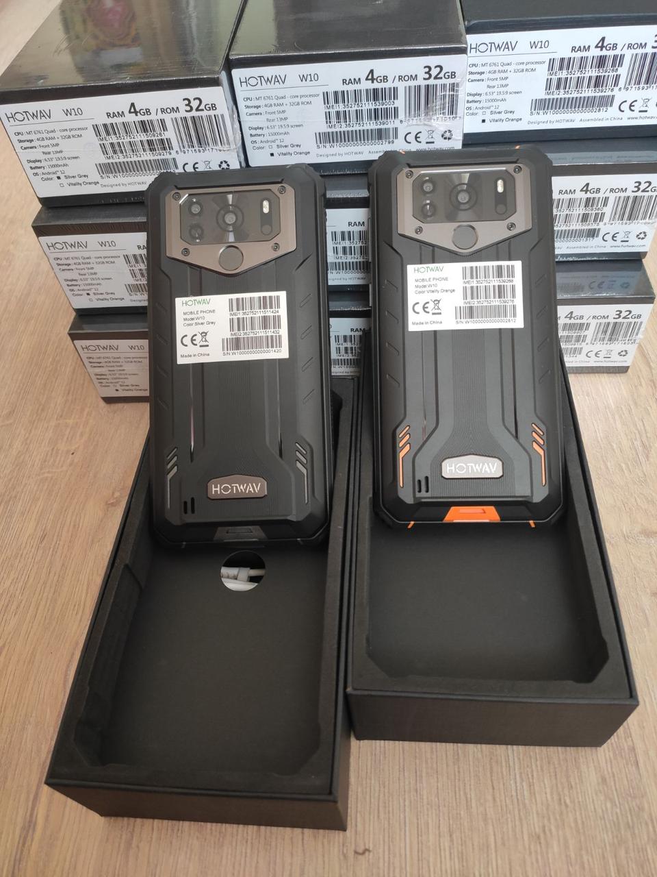 Смартфон HOTWAV W10 Silver Grey 4G АКБ 15000mah 4\32GB And12 - фото 2 - id-p1659639831