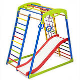 Дитячий спорткомплекс SportBaby SportWood Plus-1 деревяний 130х85х132 см для дому, фото 2