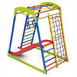 Дитячий спорткомплекс SportBaby SportWood Plus-1 деревяний 130х85х132 см для дому, фото 3