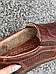 Літні чоловічі шкіряні туфлі в дірочку як Bastion бежеві світлі чорні руді, фото 10