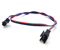 JST Конектор — Подовжувач Connector 3pin (2 jack) з кабелем тато + мама