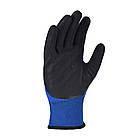 Рукавиці трикотажні EXTRAGRAB сині з латексним покриттям, розмір 10, арт. 4198, фото 2