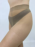 Колготки жіночі капронові великих розмірів EDERA PLUS 40 з шортиками, фото 3