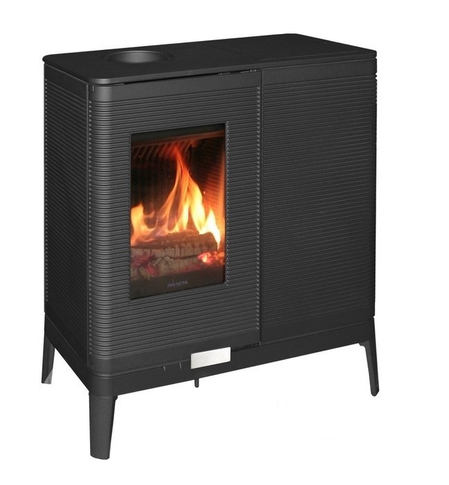 Піч-камін AKIMIX антрацит Invicta, фото 1