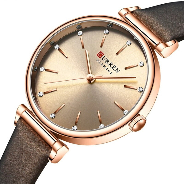 Жіночий наручний годинник Curren Grass Brown