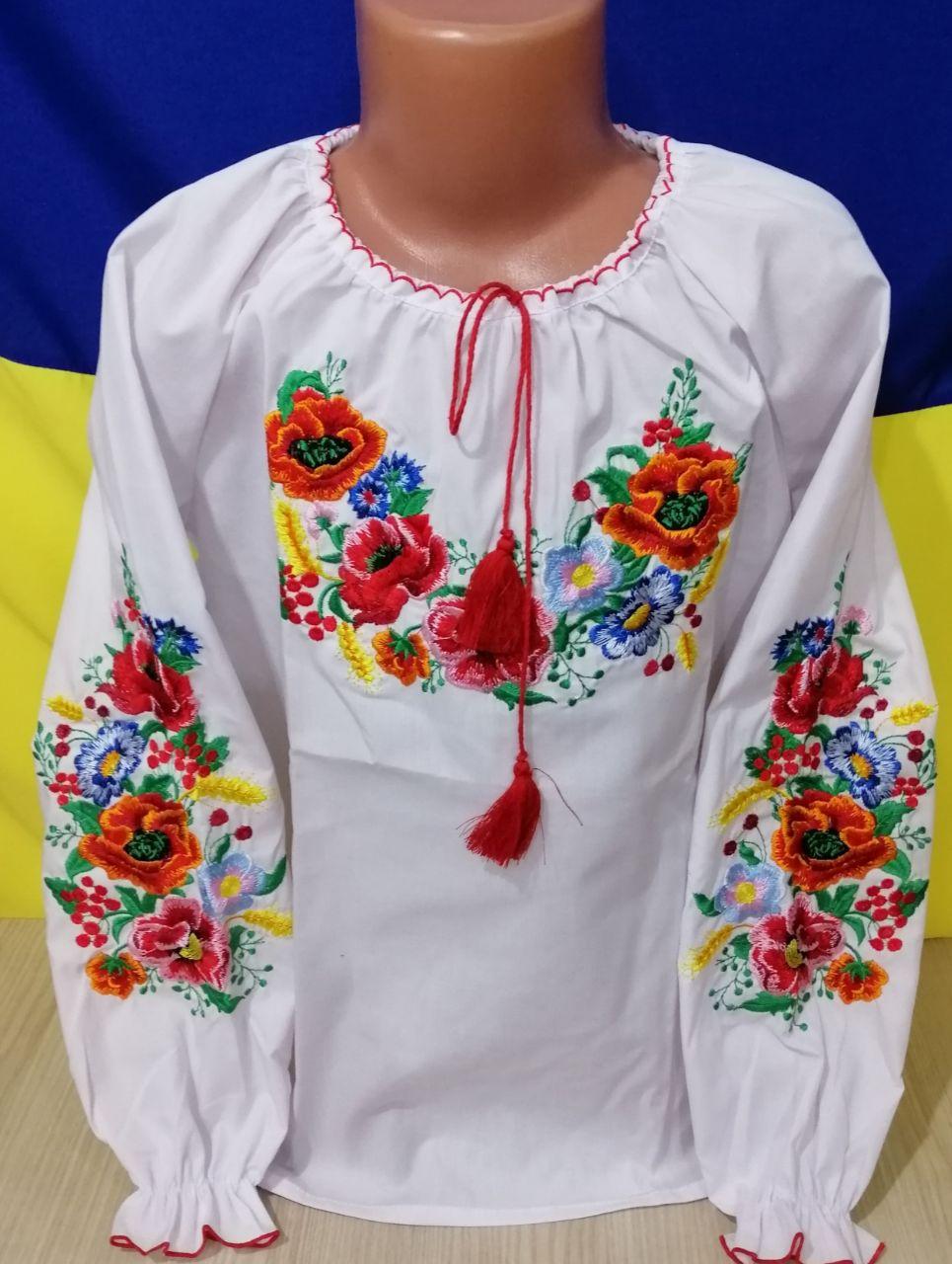 Вишиванки для дівчат 122-146 зріст. Україна. Опт