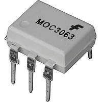 Микросхема MOC3063M ИМС DIP6 Оптоизолятор; I(in)=5mA, Vout(AC)=280V; 600VDC P=0,12W, Производитель: Fairchild