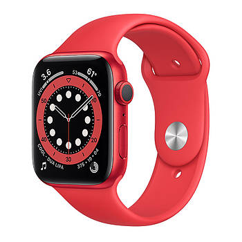 Apple Watch Series 6 40mm GPS Red Aluminum Case with (PRODUCT) RED Sport Band (M00A3) (Open Box)