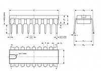 Мікросхема TDA3755 ІМС DIP18 PAL/NTSC/SECAM sync processor, Виробник: Philips