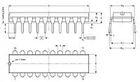 Микросхема TDA4852 ИМС DIP20 HOR/VERT DEFL CTRL FOR MONITOR, Производитель: Philips