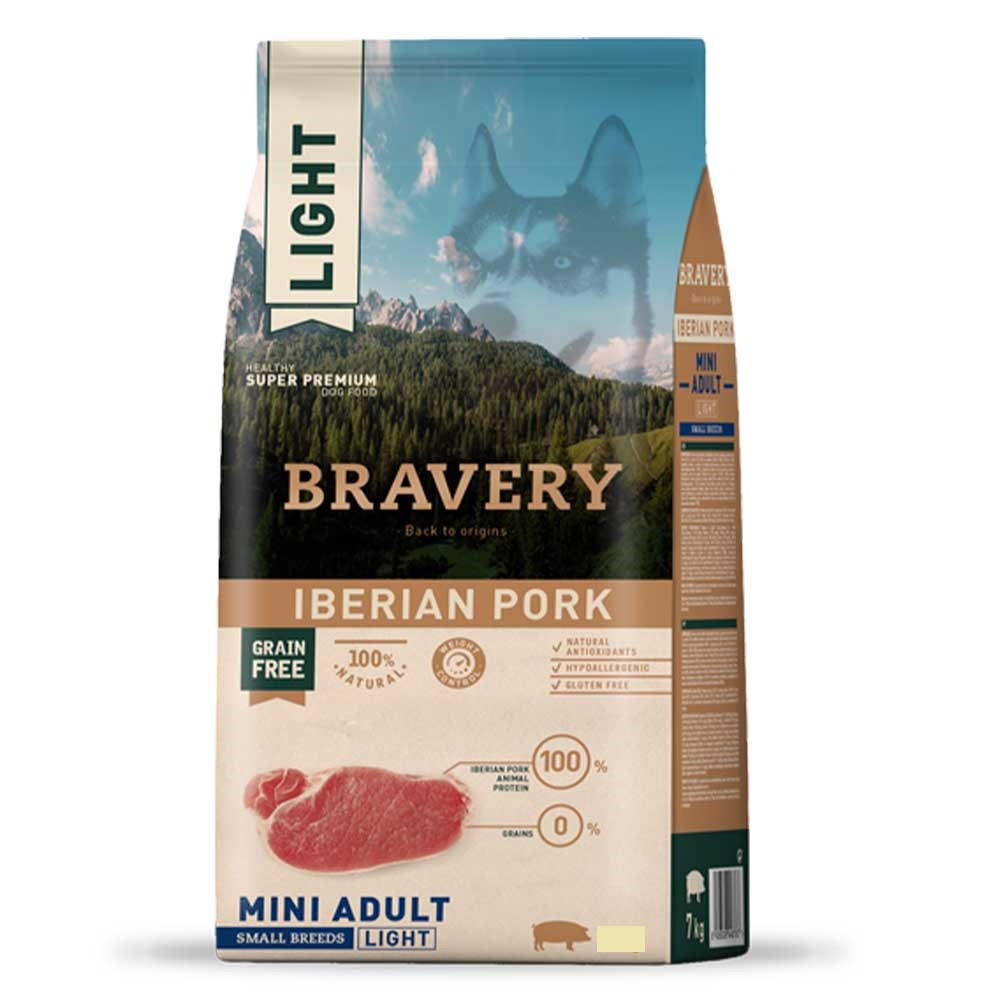 Корм для собак дрібних порід з іберійською свининою Bravery Dog Iberian Pork Small Breeds 2 кг