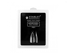 Верхні форми для нарощування нігтів Starlet Professional Universal, мигдаль, 120 шт.