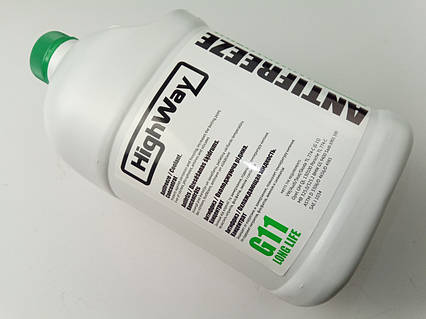 Антифриз HighWay концентрат (зелений) 3,78 л.