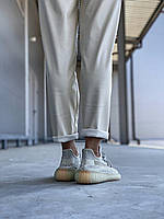 Класні кросівки жіночі Adidas Yeezy 350. Жіночі кроси з рефлективним Адідас ІЗІ 350., фото 11