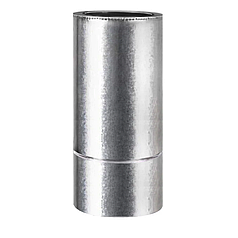 Труба-сендвіч ø130 мм 0,5 мм 50 см Нерж/Оц Aisi 304 Stalar (40647)