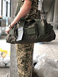 Тактична універсальна  військова сумка MIL-TEC® US Combat Parachute Cargo Small 25 л, ОРІГІНАЛ, олива