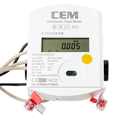 Лічильники тепла ультразвукові CEM Ultrasonic heat meter
