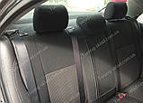Чохли на сидіння Тойота Авенсіс 2 (чохли з екошкіри Toyota Avensis 2 стиль Premium), фото 5