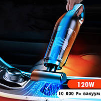 Автомобільний пилосос HELLOLEIBOO LT-113CT 2000 mAh Black для чищення салону 9 шт., фото 3