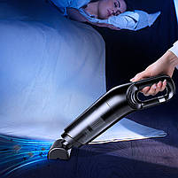 Автомобільний пилосос HELLOLEIBOO LT-113CT 2000 mAh Black для чищення салону 9 шт., фото 4