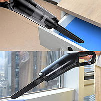 Автомобільний пилосос HELLOLEIBOO LT-113CT 2000 mAh Black для чищення салону 9 шт., фото 5