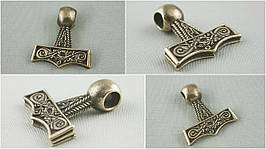 Молот Тора в стилі Борре 2, кулон, амулет, підвіска, талісман