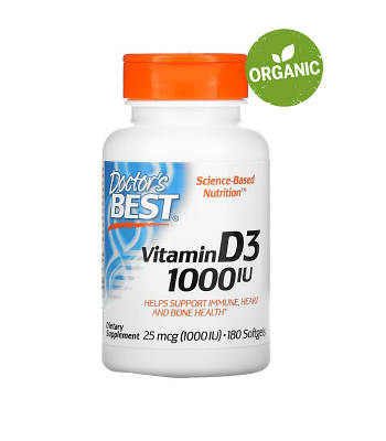Doctor's best vitamin d3 1000 iu - купить недорого на Prom.ua: цены ...