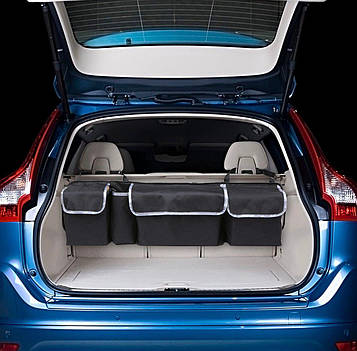 Органайзер для багажника авто / Органайзер на спинку заднього сидіння / Захисна накладка